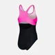 Подростковый сдельный купальник для девочки Aqua Speed Emily 367-19 140 см Черный/Розовый (5908217672193) - изображение 2