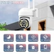 Вулична IP камера відеоспостереження Tnnian WIFI IP MORELED 2.0mp поворотна з віддаленим доступом YI IoT - зображення 4