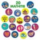 Набір магнітів "Happy moments" Magdum ML 4031-53 EN - зображення 2