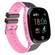 Детские умные смарт часы телефон c GPS Baby Smart Watch Supero Original Hw11 Aqua Pluse Черно-Розовые - изображение 4