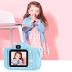 Детский фотоаппарат A-Toys Kids Kitty FullHD 1080р фото/видео, игры, MicroSD Голубой + Чехол - изображение 6