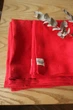 Льняная новогодняя скатерть ZHDANOVA BAGS&HOME красная - изображение 3