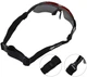 Очки спортивные RockBros Polarized UV400 5 линз велосипедные Черно-красные (PH050412) - изображение 4
