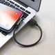 Переходник Adapter AUX Hoco LS28 Lightning to Lightning + Lightning silver - изображение 4