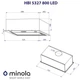 Вытяжка Minola HBI 5327 IV 800 LED - изображение 4