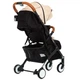 Детская коляска Bene Baby D200 Прогулочная бежевая на чёрной раме - изображение 3