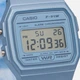 Женские наручные часы CASIO F-91WS-2 Голубой\прозрачный - изображение 10