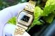 Женские наручные часы CASIO LA680WGA-9B Желтое золото\черный экран - изображение 2