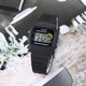 Мужские наручные часы CASIO F-94WA-8 Черные 12/24 ч - изображение 1