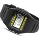 Чоловічий наручний годинник CASIO F-94WA-9 практичний Чорний з жовтим - зображення 1