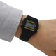 Чоловічий наручний годинник CASIO F-94WA-9 практичний Чорний з жовтим - зображення 6