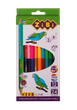 Карандаши цветные ZiBi Kids Line Double 24 цвета (ZB.2463) - изображение 1
