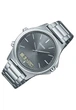 Наручные часы с минеральным стеклом Casio MTP-VC01D-8EUDF Серые с серебристым - изображение 1