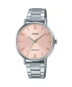Жіночий годинник Casio LTP-VT01D-4B2UDF Світло-рожевий з сріблястим - зображення 1