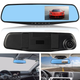 Відеореєстратор-дзеркало Vehicle із камерою заднього виду 2 камери DVR Full HD - зображення 4
