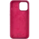 Чохол Silicone Case Full Protective (AA) Apple iPhone 13 Pro (6.1") Бордовий / Plum Без бренду - зображення 2