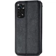 Кожаный чехол-книжка GETMAN Cubic (PU) для Xiaomi Redmi Note 11 (Global) / Note 11S Черный - изображение 2