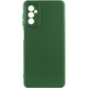 Чехол Silicone Cover Lakshmi Full Camera (A) для Samsung Galaxy M34 5G Зеленый / Dark green Без бренда - изображение 1