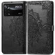 Шкіряний чохол (книжка) Art Case з візитницею для Xiaomi Poco X4 Pro 5G Чорний Без бренду - зображення 2
