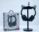 Наушники беспроводные STN 27 Bluetooth Cat Ear LED Единорог кошачьи ушки с подсветкой Черные - изображение 1