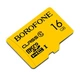 Карта памяти Borofone MicroSDHC объемом 16 ГБ, класс 10, желтого цвета. - изображение 1