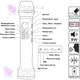 Микрофон для Караоке Вокальный MicMagic Premium L598 Красный 9Вт з Bluetooth трирівневим Подавлення шуму і Ехо дитячий дорослий - изображение 10