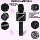 Микрофон Караоке беспроводной Su-Yosd YS-66 Чёрный bluetooth колонка 2в1 RGB LED Подсветка Детский Профессиональный - изображение 10