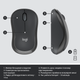 Комплект бездротовий Logitech MK295 Silent Wireless Graphite (920-009807) - зображення 7