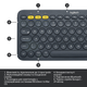 Клавіатура бездротова Logitech K380 Graphite (920-007584) - зображення 6