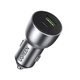 Автомобильное зарядное устройство UGREEN CD213 USB-A/USB-C 52.5W PD3.0 QC 3.0 Grey (60980) - изображение 1