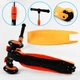 Самокат-велобег 3в1 трехколесный Best Scooter, колеса PU со светом, амортизаторы, родительская ручка. Orange (105657) - изображение 6