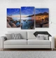 Модульная картина Город Море (53x100см) Art-13_3 - изображение 2