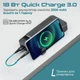 УМБ Promate Torq-20 20000 mAh USB-C PD USB-А QC3.0 Black (torq-20.black) - изображение 5