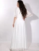 Вечірня довга біла сукня FashionYouWant XXXL/XXXXL білий 43247558 - зображення 2