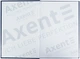 Книга записна Axent А4 Wisdom 96 аркушів клітинка темно синя (8422-553-A) - зображення 2