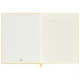 Нотатник Moleskine Silk великий у лінію солом'яно-жовтий QP090M6SILK - зображення 2