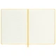 Нотатник Moleskine Silk великий у лінію солом'яно-жовтий QP090M6SILK - зображення 3