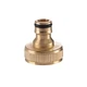 Адаптер латунный на коннектор 1/2" с внутренней резьбой 1" STORM INTERTOOL GE-1212 - изображение 3
