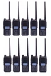Комплект 10 шт Профессиональная ДМР DMR рация цифровая Baofeng DM-1801 5W VHF/UHF до 16 км 128 каналов АКБ Черная - изображение 1