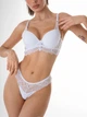 Комплект Moor Moor Sensation 2090 Бюстгальтер Корректор и трусики слип Белый 85B/XL (21197) - изображение 1
