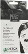 Очищувальні смужки для носа з бамбуковим вугіллям - Beauty Derm Nose Clear-Up Strips 3шт (896508-6035) - изображение 1