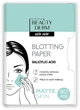 Матувальні салфетки для обличчя із саліциловою кислотою, 80 шт. - Beauty Derm Scin Care Blotting Paper Salicylic Acid Matte Skin 80шт (1099055-90464) - зображення 1