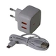 Адаптер сетевой KONI Strong Micro USB Cable KS74(M) 2USB 2.4A - изображение 2