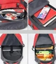 Рюкзак туристический водонепроницаемый 3603 60л красный - изображение 2