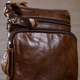 Сумка мужская Vintage кожаная 14608 - изображение 9