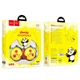 Наушники детские проводные HOCO Childrens headphones W31, желтые - изображение 5