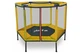 Батут-манеж з захисною сіткою Just Fun 140 см YELLOW - изображение 1