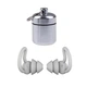 Беруши для сна, работы, защита от шума Perfect Pro Plugz Grey, 2 гребня + футляр (A-123080) - изображение 1