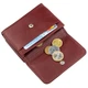 Женский кожаный кошелек ST Leather 9х11,5 см 000270972 - изображение 5