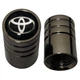Набор колпачков на ниппель для автомобиля Toyota SUNROZ Caps Long Black Тойота 4 штуки (A-67103) - изображение 4